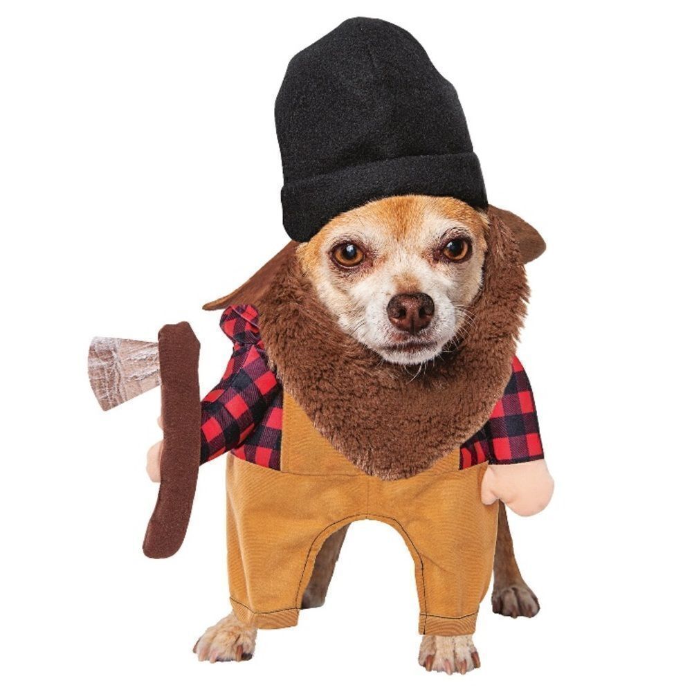 Lumberjack Halloween Pet Costume:, Size Extra-Small